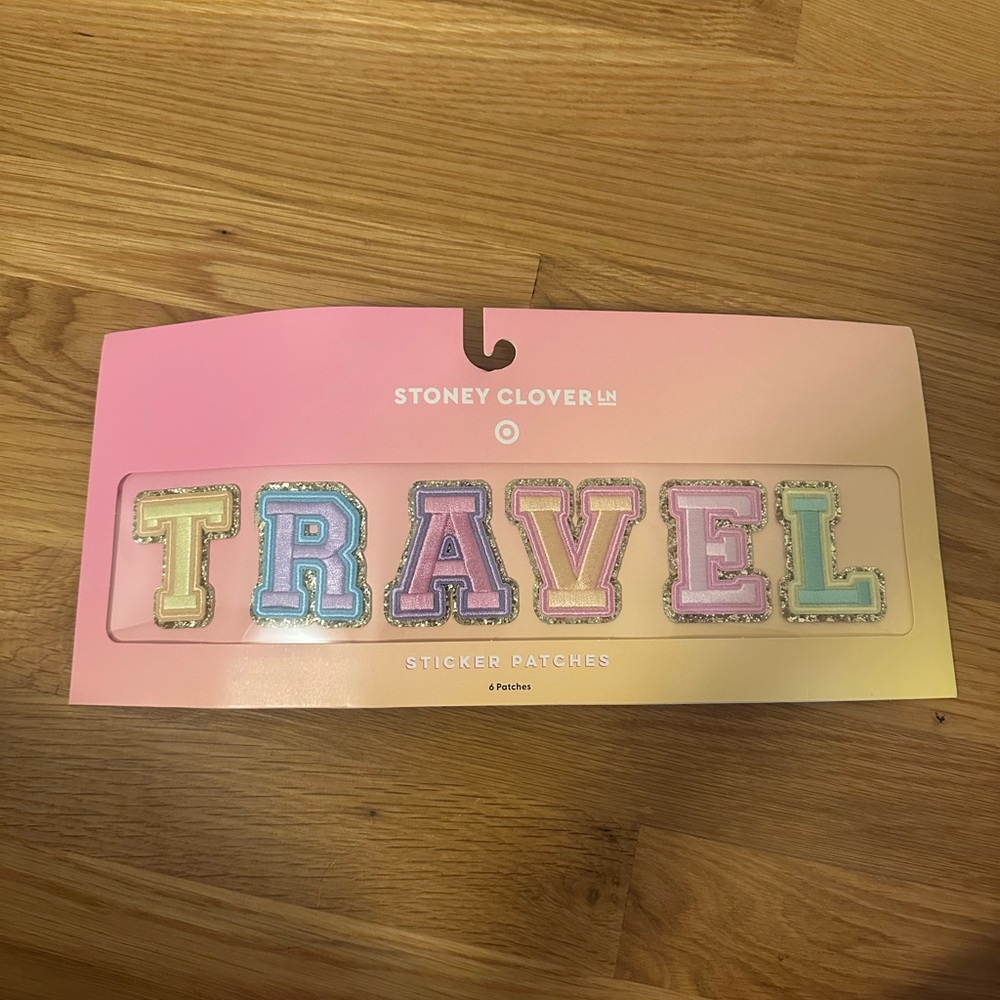 Stoney Clover Lane Gradient Pink Yellow Envelope Pouch